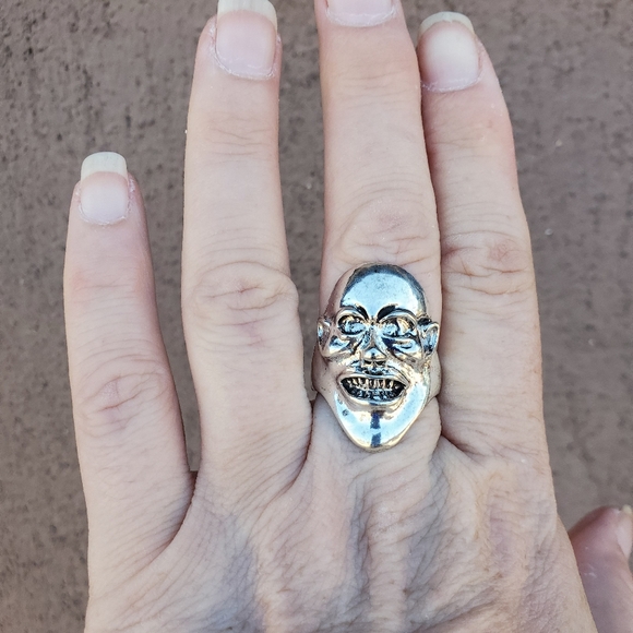 New Men's Sideshow Freak Monster Man Scary Ring. - Picture 3 of 12